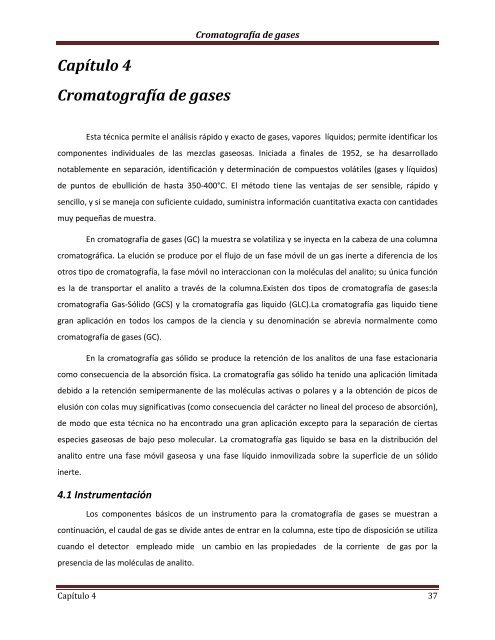 Técnicas Cromatográficas - UNAM