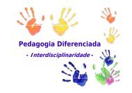 Pedagogia Diferenciada - Interdisciplinaridade - IEFP