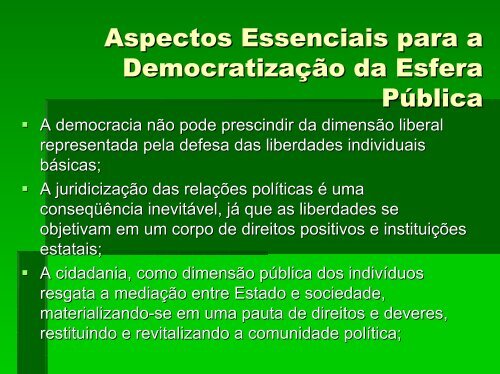 CIDADANIA DIFERENCIADA: incorporação da ... - Enap