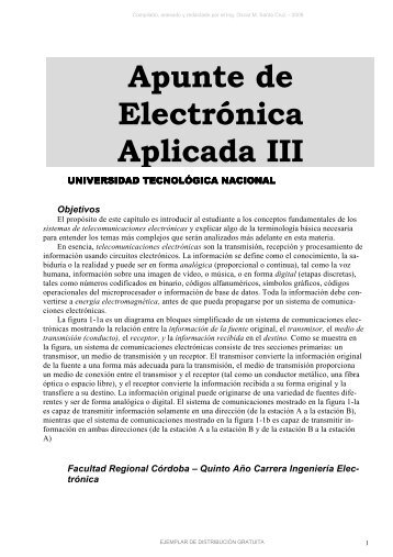 Apunte de Electrónica Aplicada III - Profesores. Universidad ...