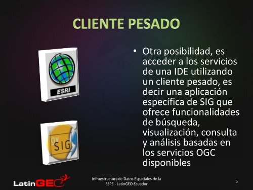 Cliente Ligero y Pesado - IDEESPE