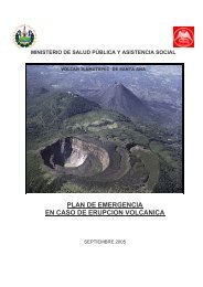 plan de emergencia en caso de erupcion volcanica - CIDBIMENA