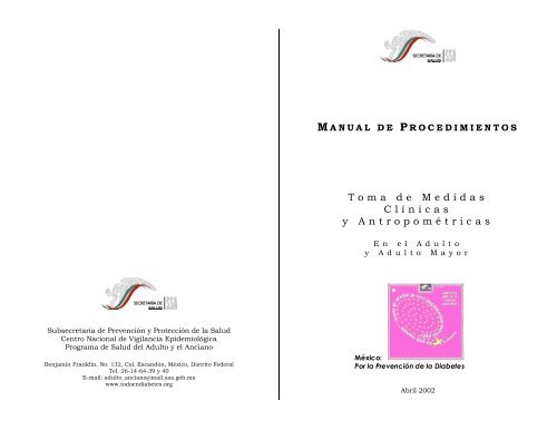 Manual De Procedimientos De La Secretaría De Salud