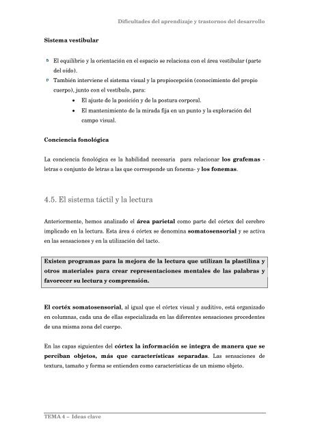 Cómo superar las dificultades de la Lectura: funciones visuales y ...