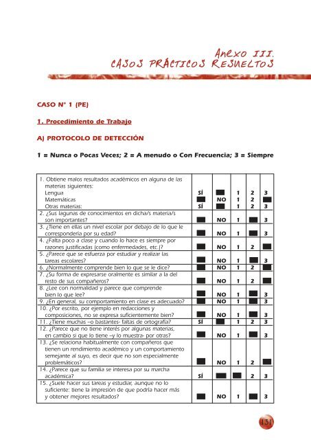 Dificultades en el Aprendizaje: Unificación de Criterios Diagnósticos