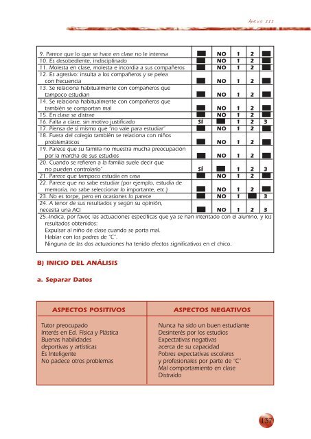 Dificultades en el Aprendizaje: Unificación de Criterios Diagnósticos