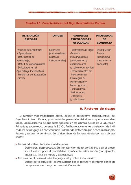 Dificultades en el Aprendizaje: Unificación de Criterios Diagnósticos