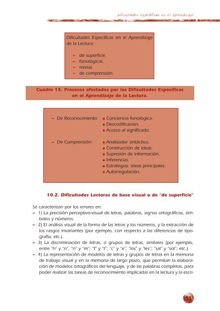 Dificultades en el Aprendizaje: Unificación de Criterios Diagnósticos