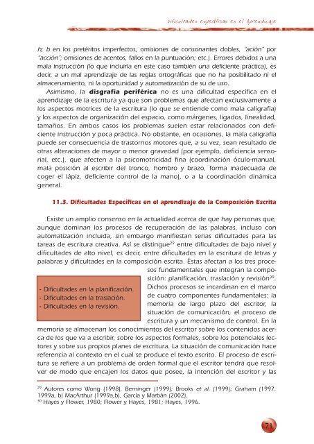 Dificultades en el Aprendizaje: Unificación de Criterios Diagnósticos