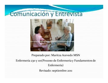 (Microsoft PowerPoint - Comunicaci\363n y entrevista.ppt ...