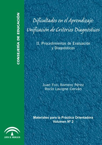 Dificultades en el Aprendizaje: Unificación de Criterios Diagnósticos