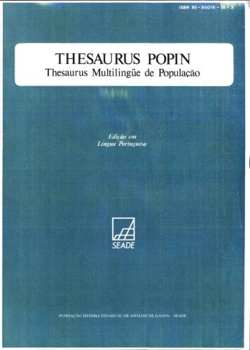 THESAURUS POPIN - CICRED