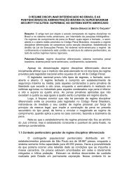 o regime disciplinar diferenciado no brasil e as penitenciárias ... - UDF