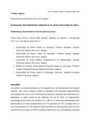 Evaluación del tratamiento radiante en el cáncer del cuello de útero