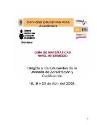 Guía de Matemáticas - INEA DF