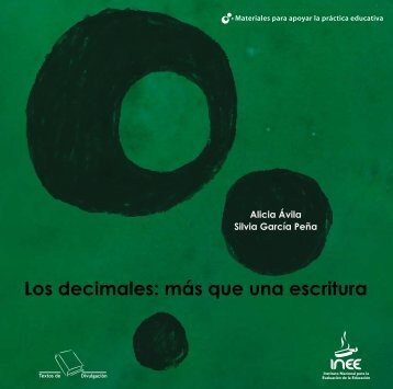 Los decimales: más que una escritura - Instituto Nacional para la ...