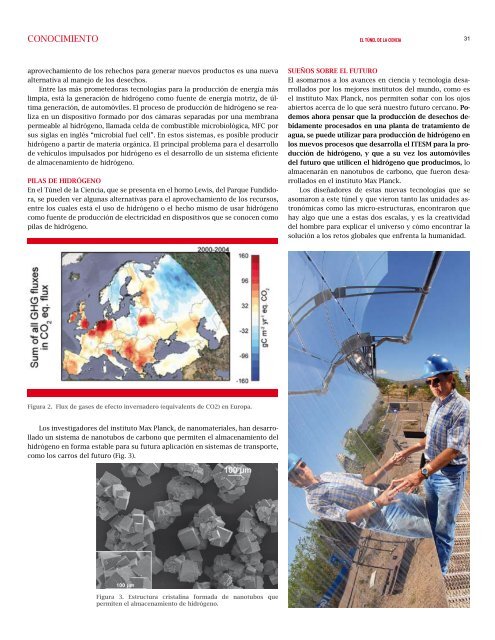 Revista Conocimiento 'El Túnel de la Ciencia' (PDF - science tunnel