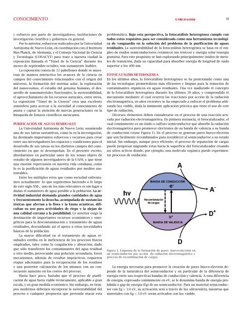 Revista Conocimiento 'El Túnel de la Ciencia' (PDF - science tunnel