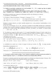 Ejercicios de física nuclear - IES Al-Ándalus