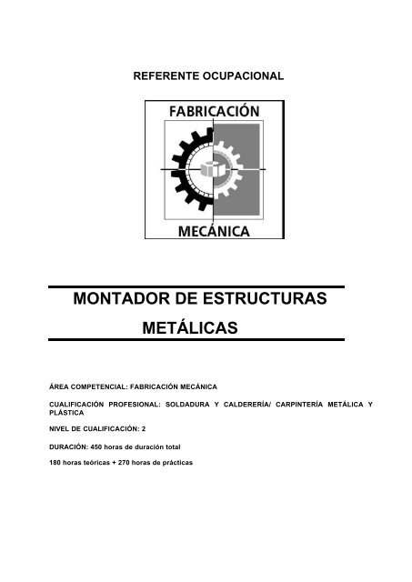 referente ocupacional montador de estructuras metálicas - Lanbide