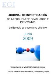 ESCUELA DE GRADUADOS E INNOVACION - Puebla ...