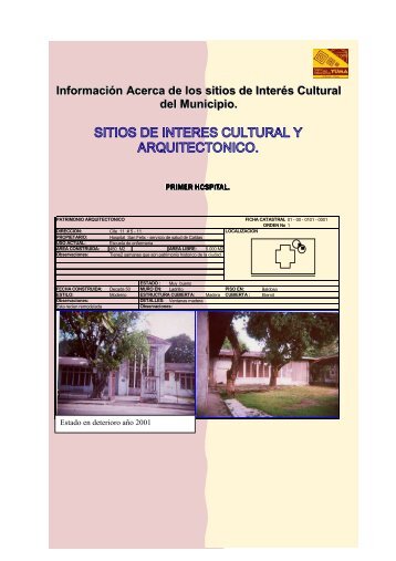 Información Acerca de los sitios de Interés Cultural del ... - La Dorada