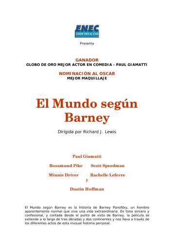 El Mundo según Barney - ENEC CINE . COM