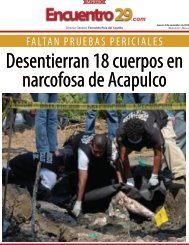FALTAN PRUEBAS PERICIALES - Encuentro 29