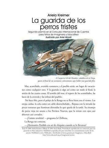 Ariela Kreimer - La guarida de los perros tristes - Imaginaria