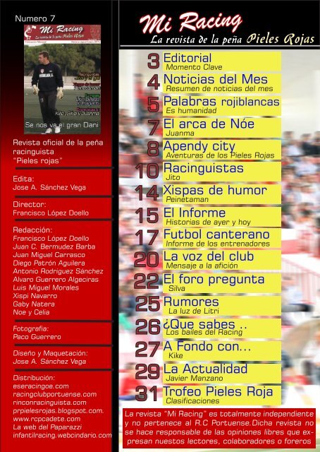 Revista "Mi Racing" (PDF) - EseRacingOe