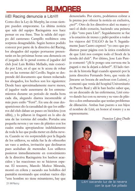 Revista "Mi Racing" (PDF) - EseRacingOe