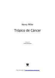 Miller, Henry - Trópico de Cáncer _C1234_[rtf].rtf - Jack Kerouac