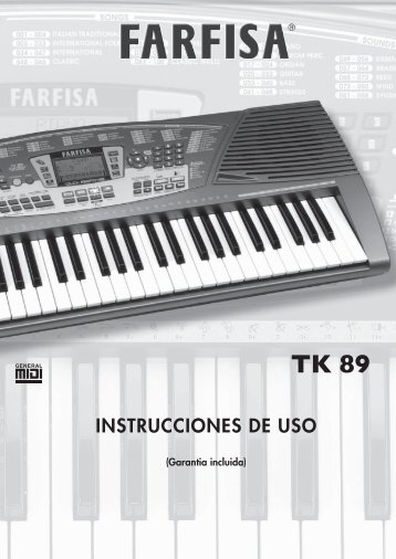 INSTRUCCIONES DE USO - Con Farfisa il MADE IN ITALY vince