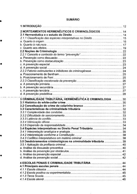 Utilitarismo Penal nos Crimes Contra a Ordem Tributária - Ministério ...