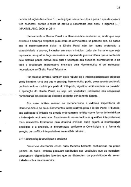 Utilitarismo Penal nos Crimes Contra a Ordem Tributária - Ministério ...