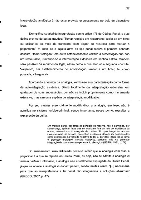 Utilitarismo Penal nos Crimes Contra a Ordem Tributária - Ministério ...