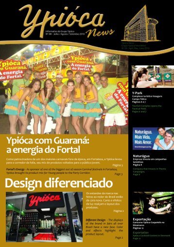 Design diferenciado Ypióca com Guaraná