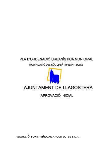 Memòria - Ajuntament de Llagostera