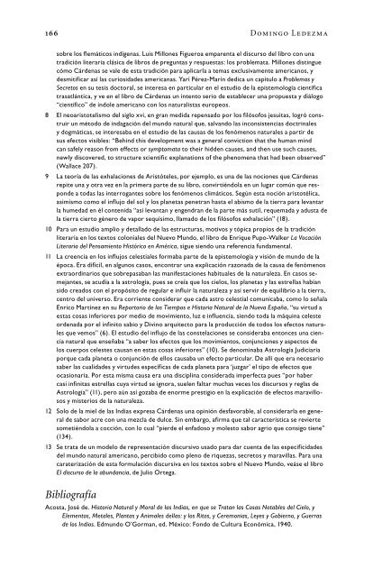 Historia natural y discurso idiosincrásico del Nuevo Mundo - Spanish