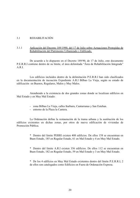 plan especial de rehabilitación y reforma interior del