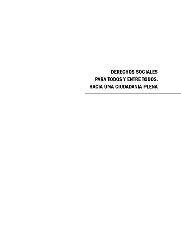 Derechos sociales para toDos y entre toDos. hacia una ... - Amia