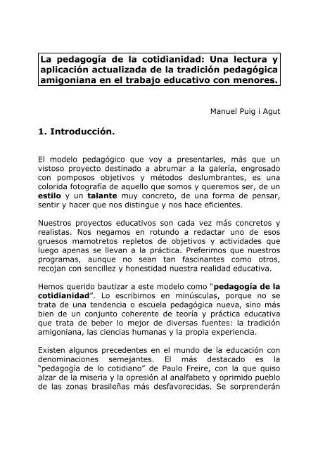 Pedagogía de la Cotidianidad.pdf - Granja Escuela y Centro de ...