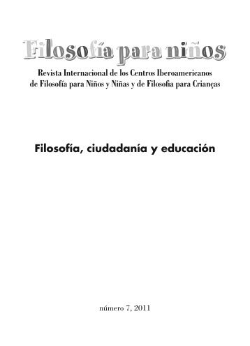 Filosofía, ciudadanía y educación - Nau Llibres