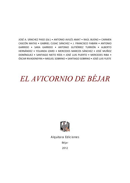 EL AVICORNIO DE BÉJAR