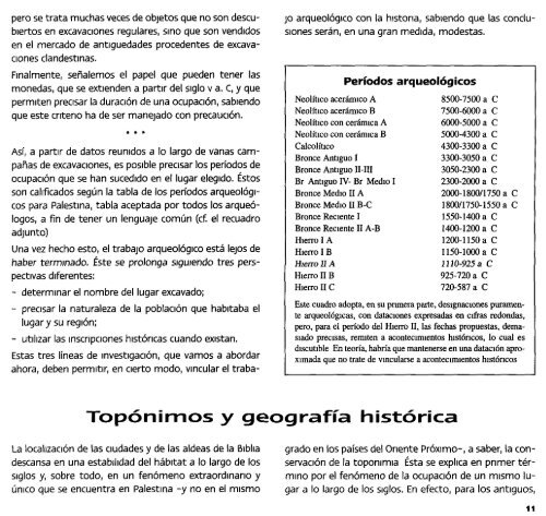 Arqueologia Biblia Historia - Comunidad de San Juan