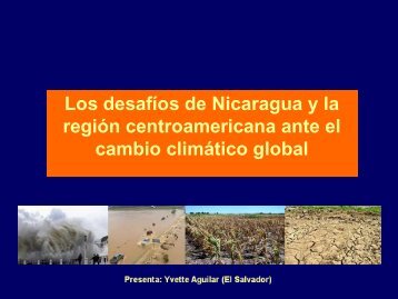 Los desafíos de Nicaragua y la región centroamericana ... - pidaassa