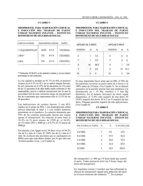 Revista MEDICA Hondureña - CIDBIMENA