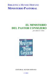 El Ministerio de Pastor Consejero - Megaportal del Nombre