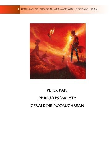 PETER PAN DE ROJO ESCARLATA - Ares Cronida