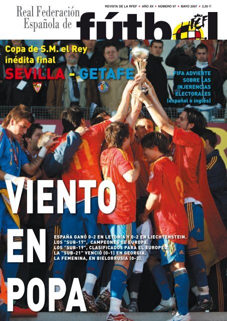 REV. RFEF 97.indd - Real Federación Española de Fútbol